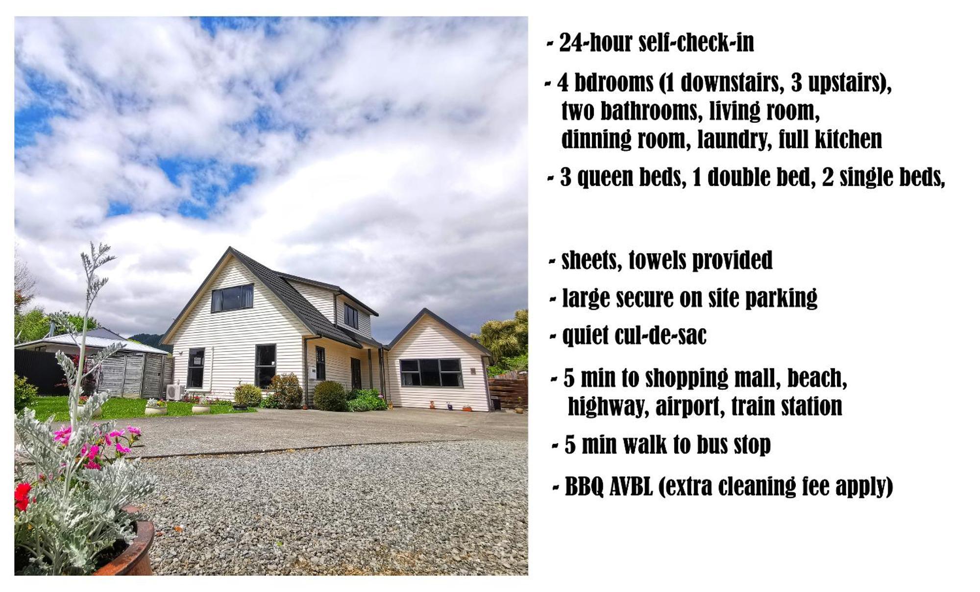 Atarau Grove Holiday House Paraparaumu Exterior photo